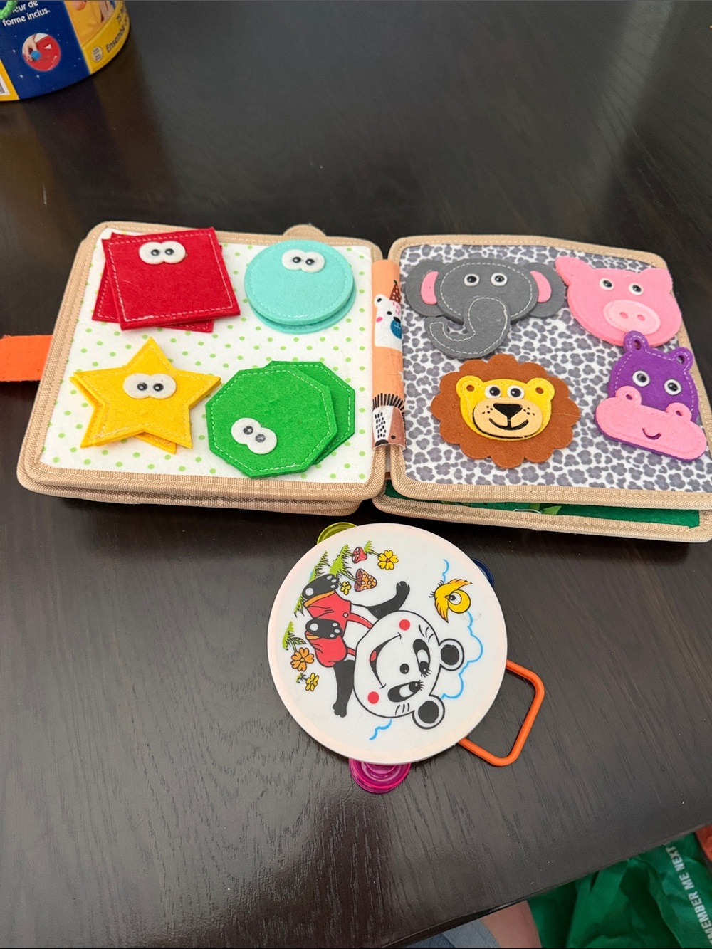 Ketiee Quiet Felt Activity Book for Kids - Multicolor